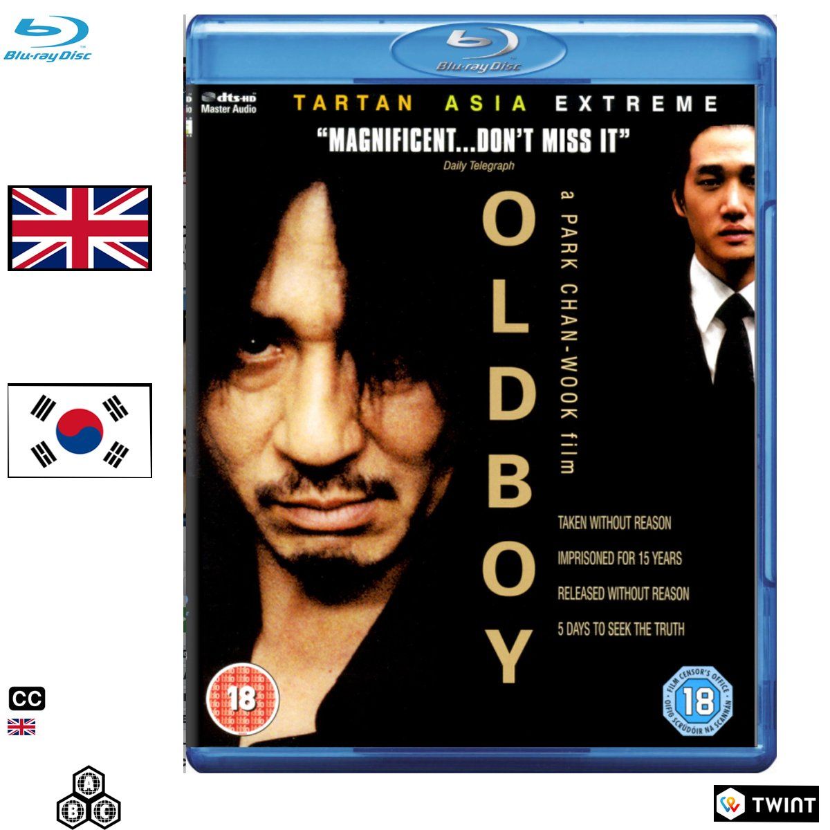 Tutti i DVDs: Blu-ray Old Boy (2003) – Usato da Semsales venduto da __Florian__