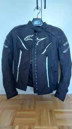 Motorradjacke Alpinestars Stella schwarz mit Innenfutter