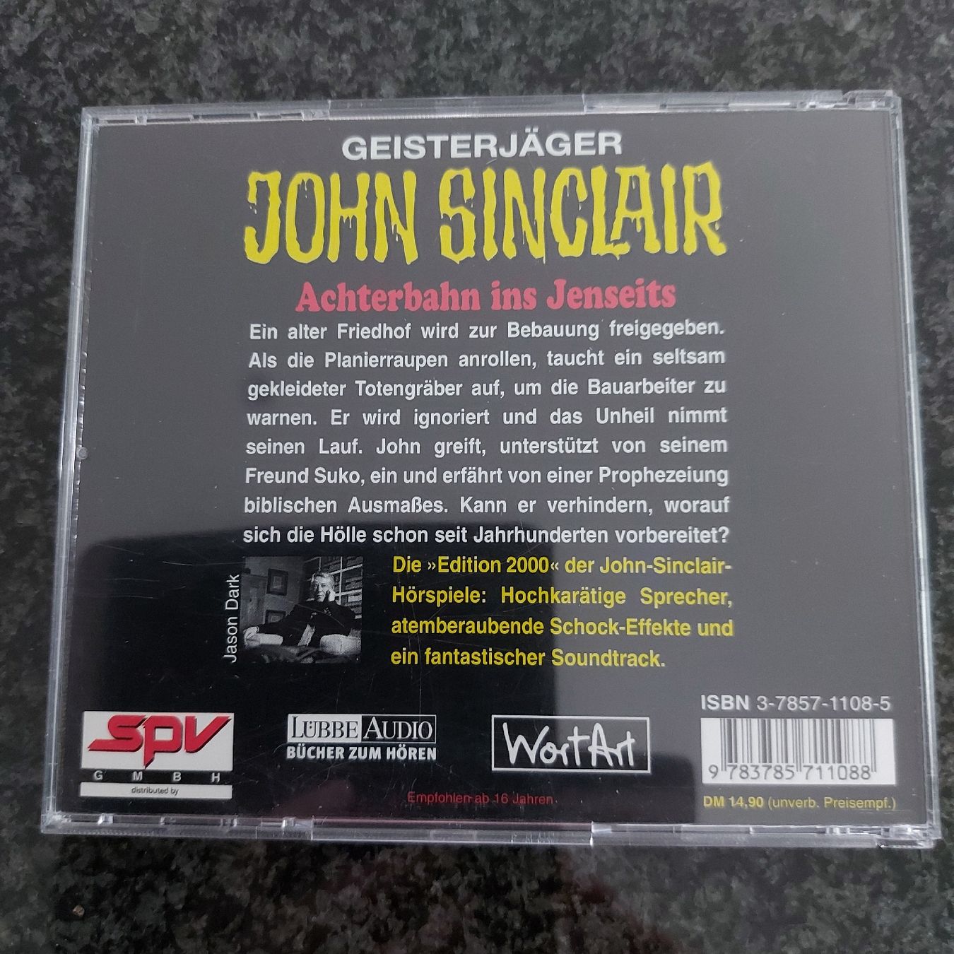 CD: John Sinclair Hörspiel "Achterbahn ins Jenseits" Nr. 3 CD – Usato da Trimbach venduto da Shanja99 1