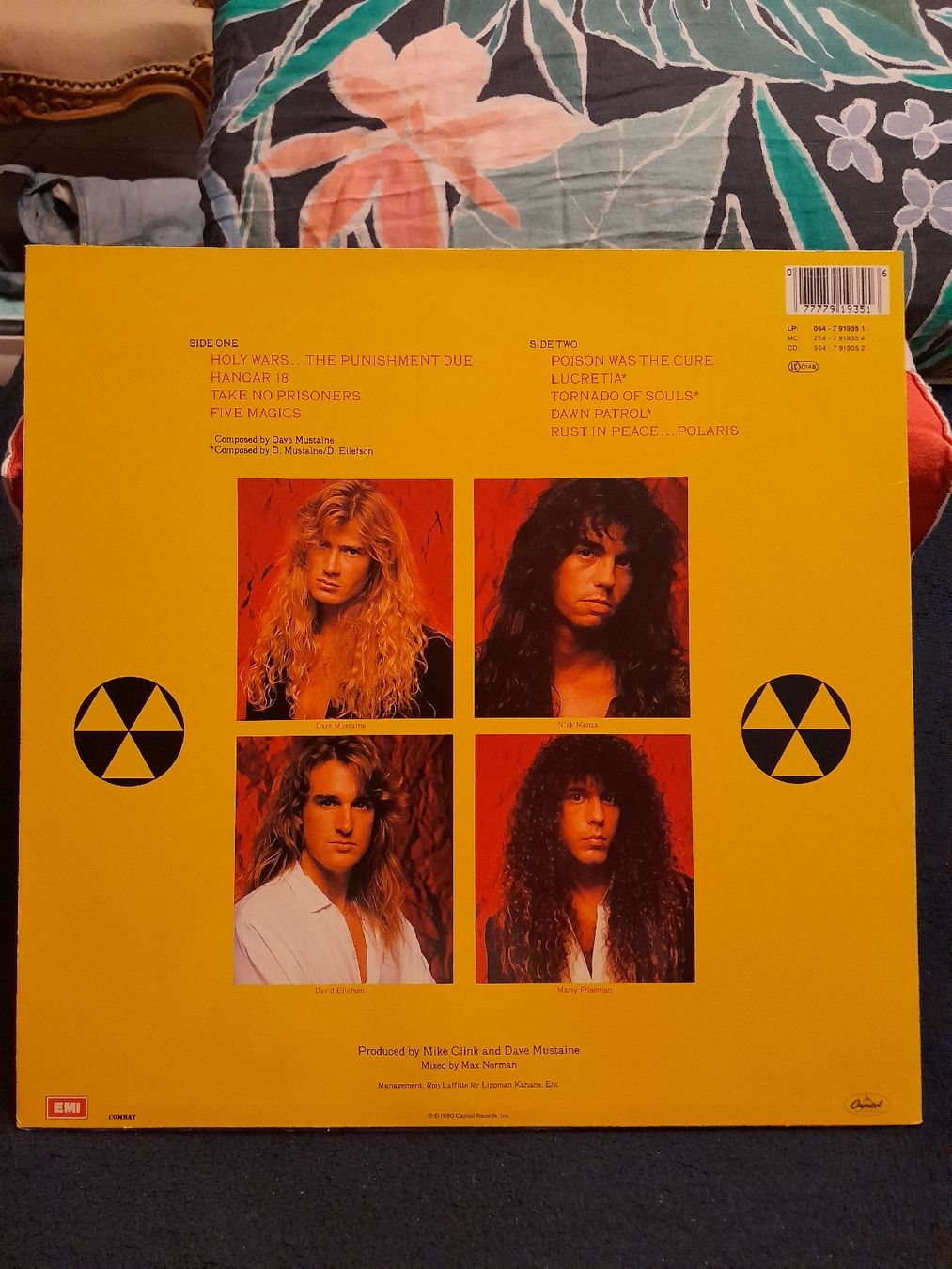 Dischi in vinile: Megadeth - Rust in Peace - Vinyl, EU 1990 topzustand – Nuovo (secondo la descrizione) da oekingen venduto da beauty1964 1