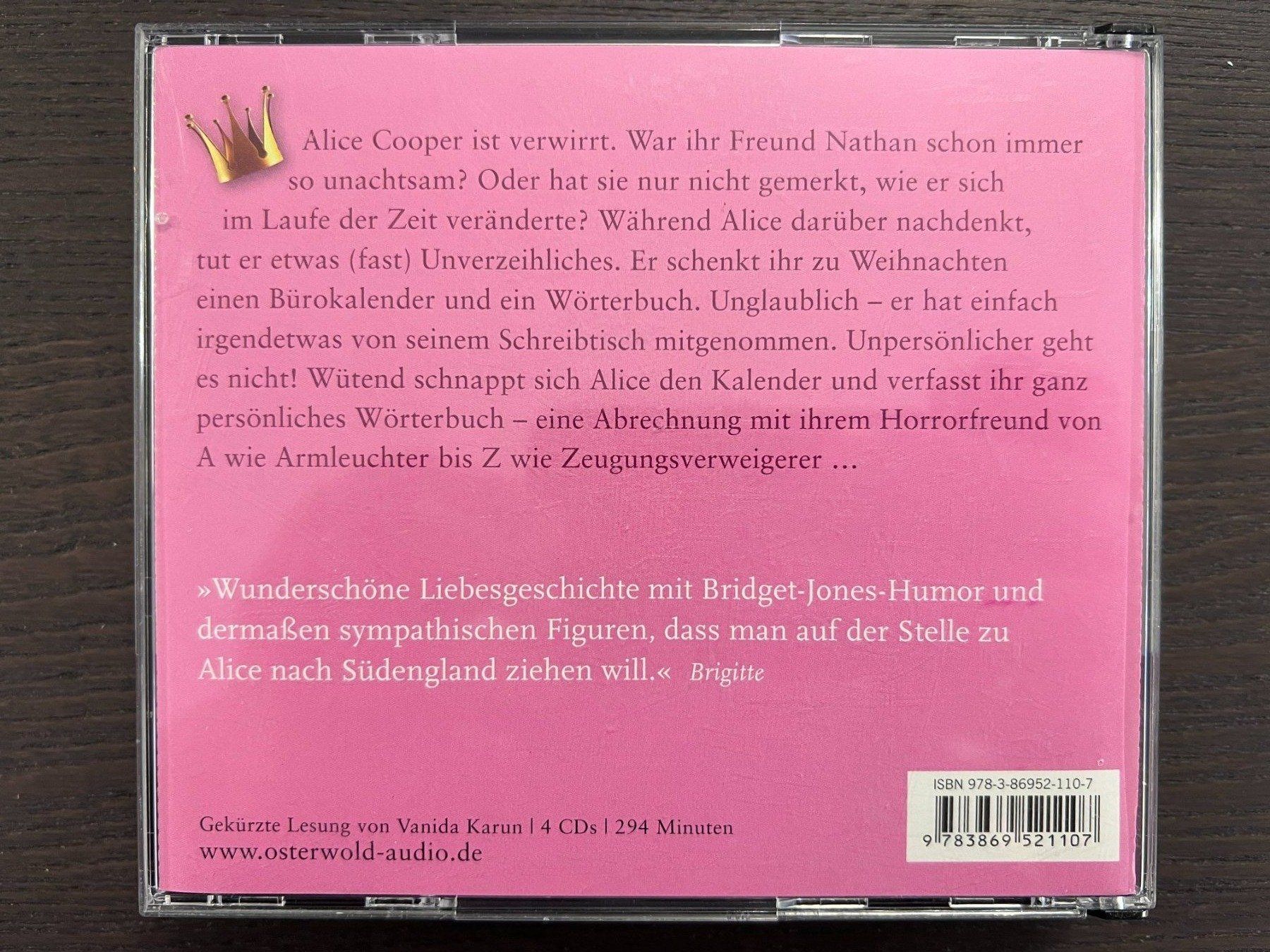 Audiolibri: Sarah Harvey - Kann ich den umtauschen – Usato da Zürich venduto da F84 1