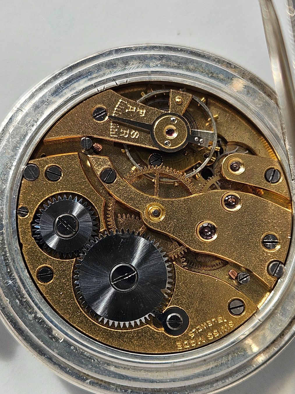 Roamer Orologi: 1L 63 Roamer Silber 0.800 Taschenuhr – Usato da Berikon venduto da mmm21 7