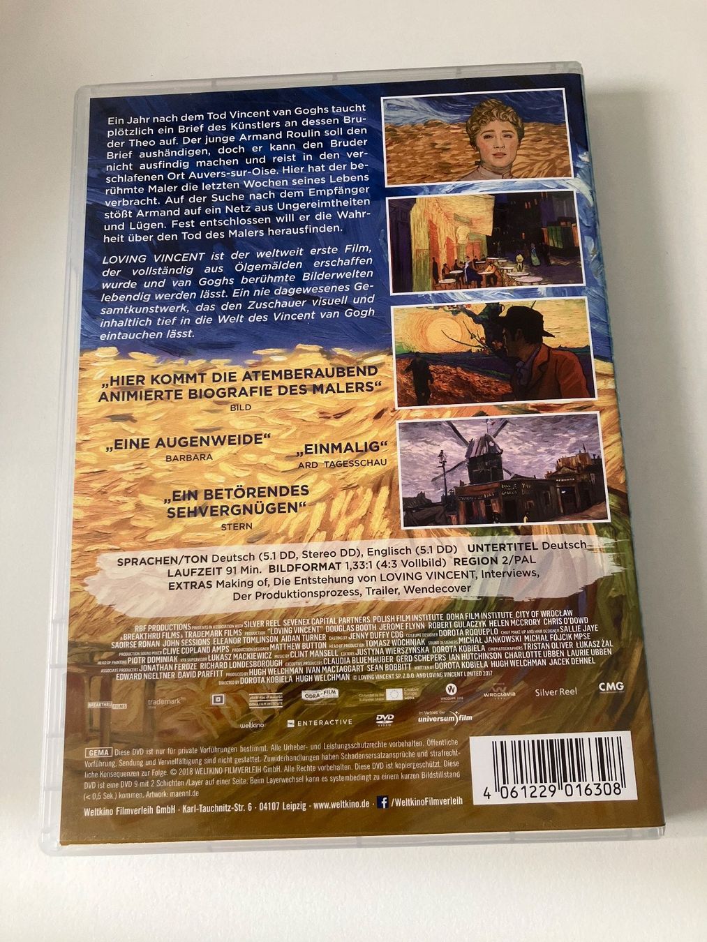 Tutti i DVDs: Loving Vincent (DVD) – Usato da Arbon venduto da JoJoAs 1