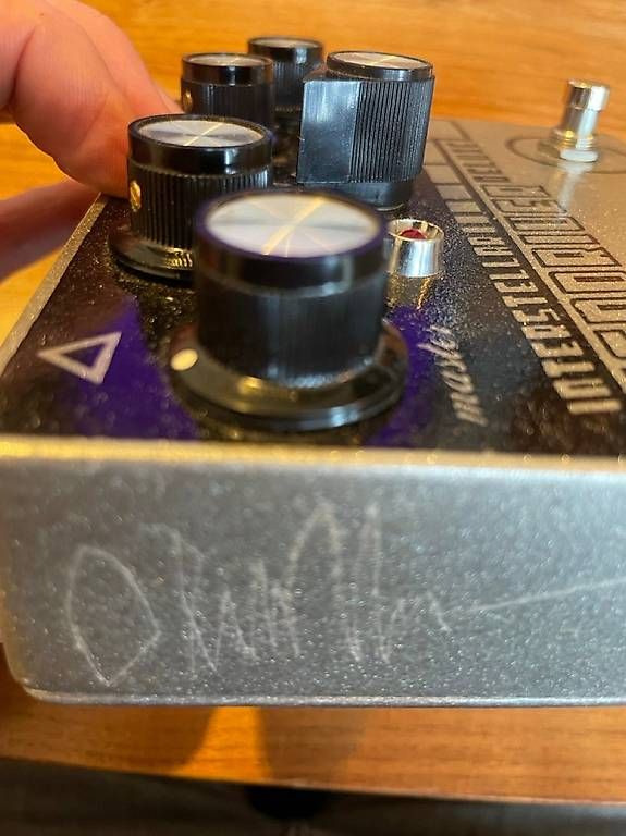 Strumenti musicali: Signierter Death by Audio Interstellar Overdrive Deluxe – Usato da Bern venduto da mrmeiko 2