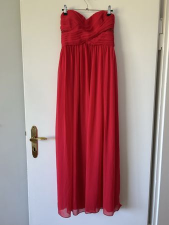 Rotes Abendkleid, Grösse 38, perfekt für den Sommer!