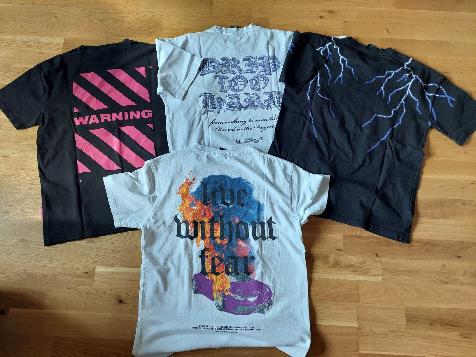 Kleiderpakete: TShirt Set Black Squad – Gebraucht aus Winkel von Messias 1