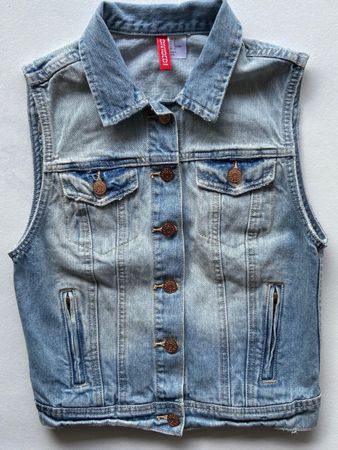 Jeans-Gilet von H&M Divided, Grösse S, Top Zustand