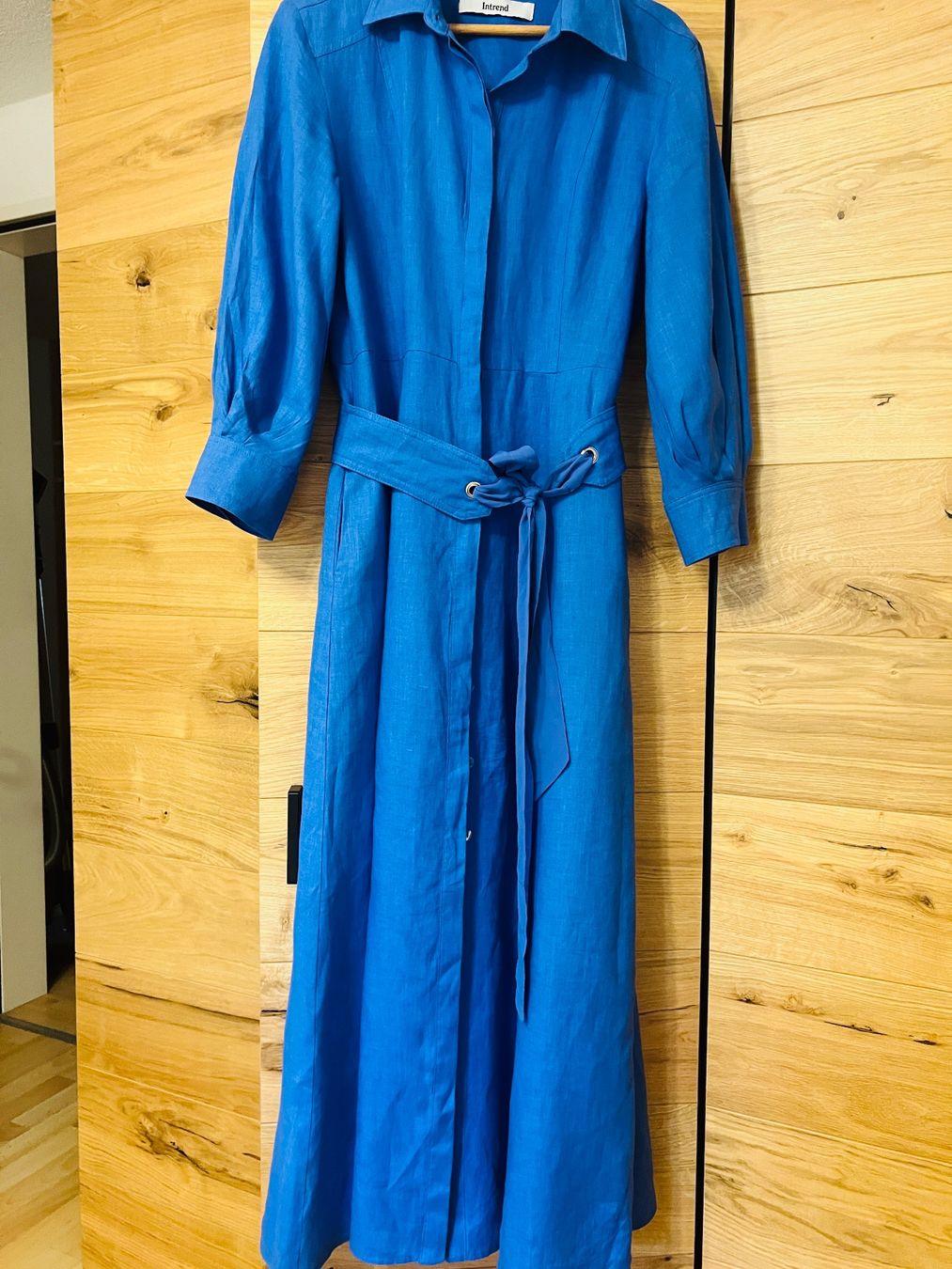 Max Mara Kleider: Kleid blau Grösse S Leinen Max Mara – Gebraucht aus Bremgarten b. Bern von me_tu