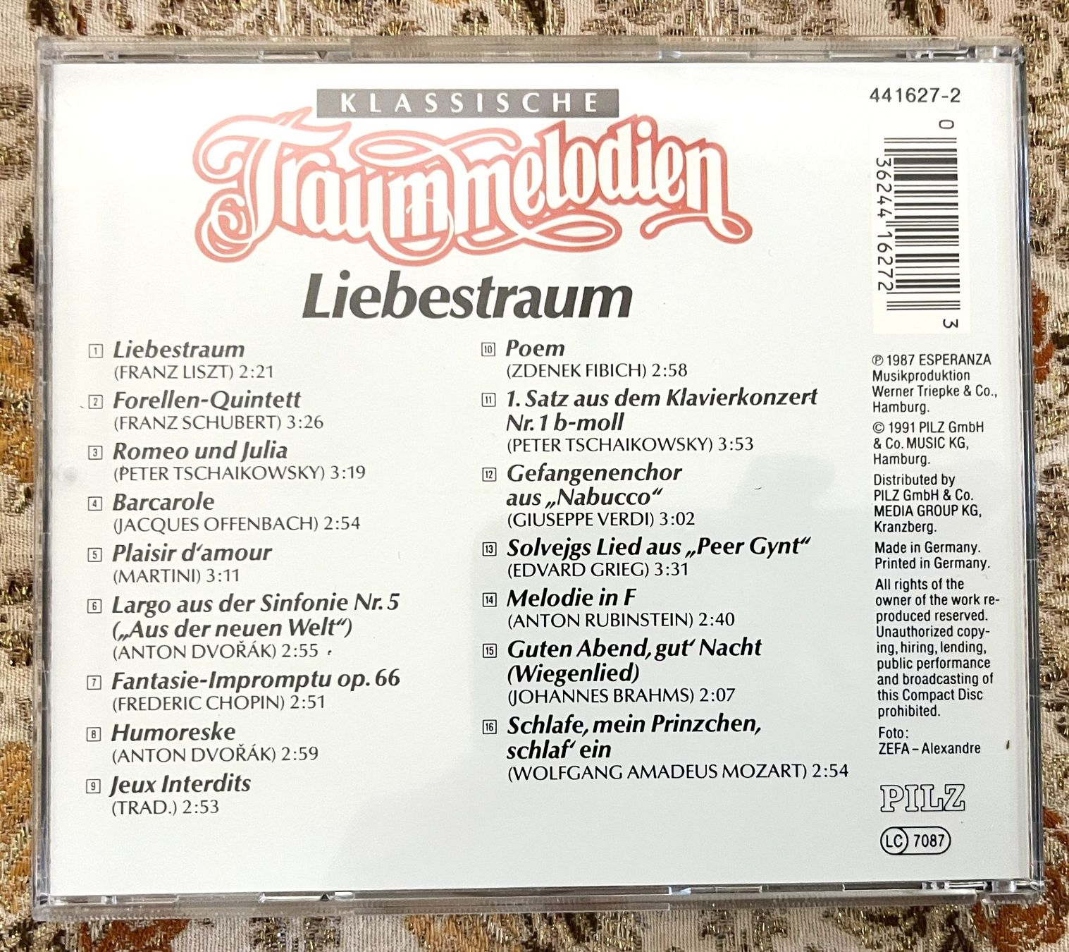 CD: KLASSISCHE TRAUMMELODIEN CD – Usato da Oftringen venduto da Vucki 1