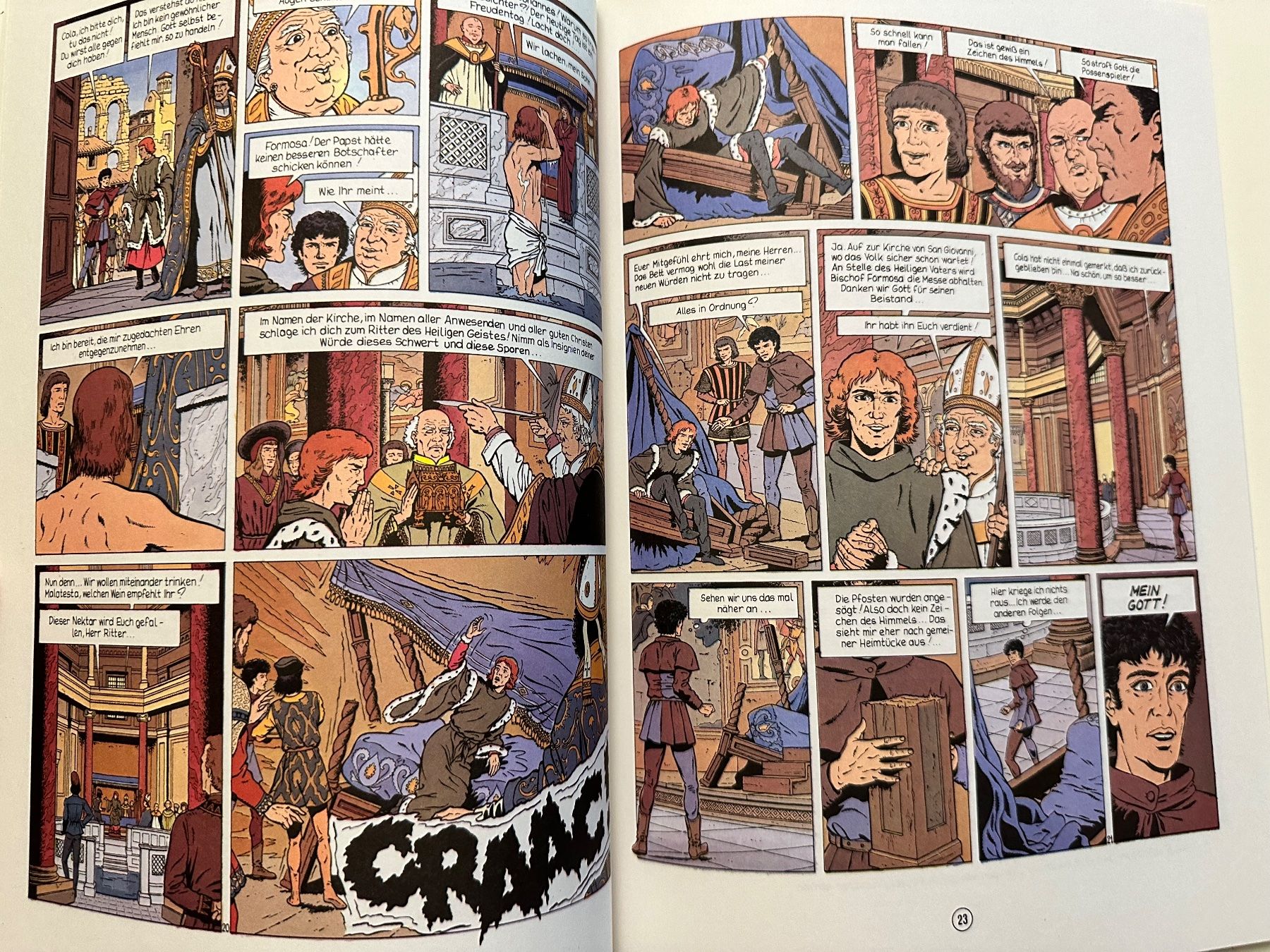 Fumetti: VASCO BAND 2 - EIN TEUFLISCHER PLAN - GILLES CHAILLET – Usato da Münsingen venduto da Ganjam 6