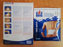 3 Stück Axa Nova Cool Patch kühlend 10x14cm OVP angebrochen