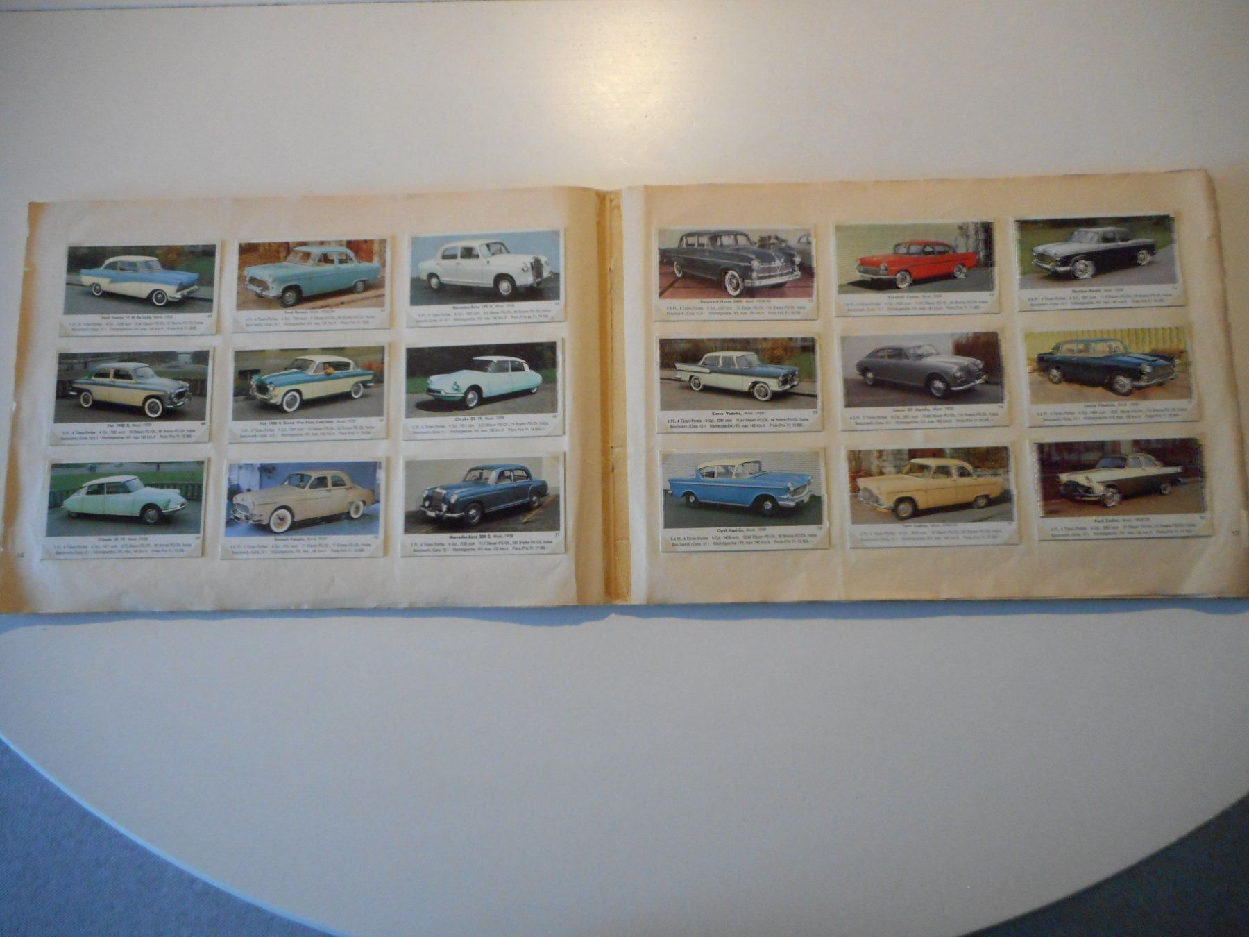Panini Albums: Autobuch Album 1959 kein Panini – D'occasion à Cham par Paniniworld 4