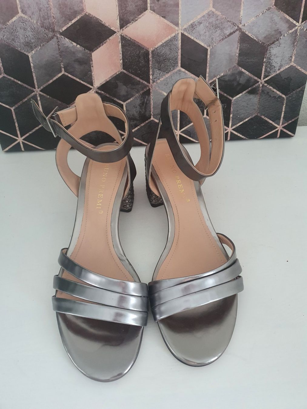 Scarpe da donna: Schuhe Bruno Premi, Leder, Größe 40, silber – Nuovo e nell'imballaggio originale da Zuchwil venduto da ger_ws6t 2
