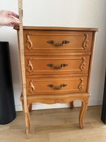 Antike Kommode mit 3 Schubladen, Holz, Vintage Stil