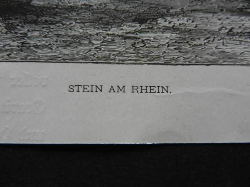 Incisioni: Stein am Rhein – Usato da Risch venduto da Rischli15 2
