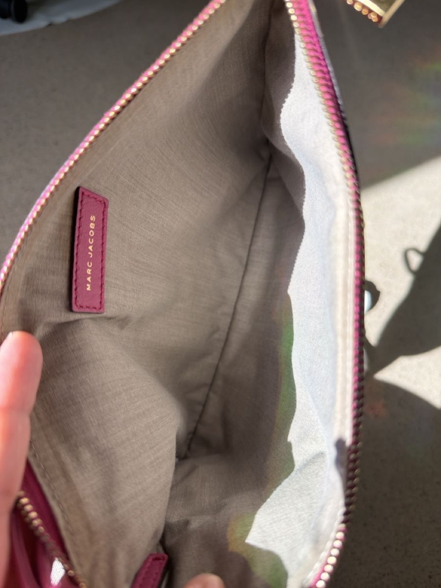 Marc Jacobs Taschen für Damen: Marc Jacobs Clutch Leder Pink – Gebraucht aus Brütten von Rod816 7
