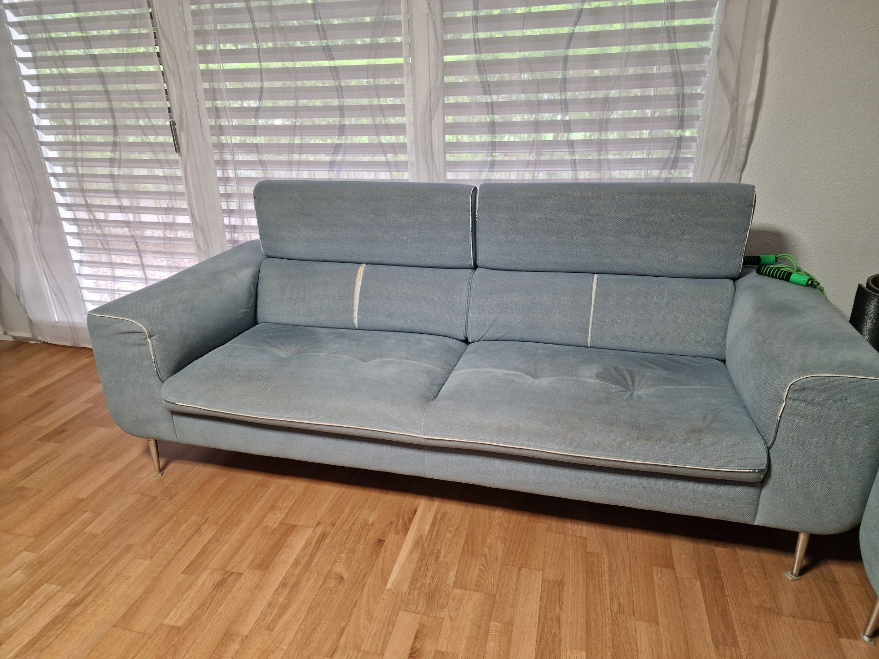 Sofas: Zwei Sofas blau Stoffbezug – Gebraucht aus Würenlingen von zezy 4