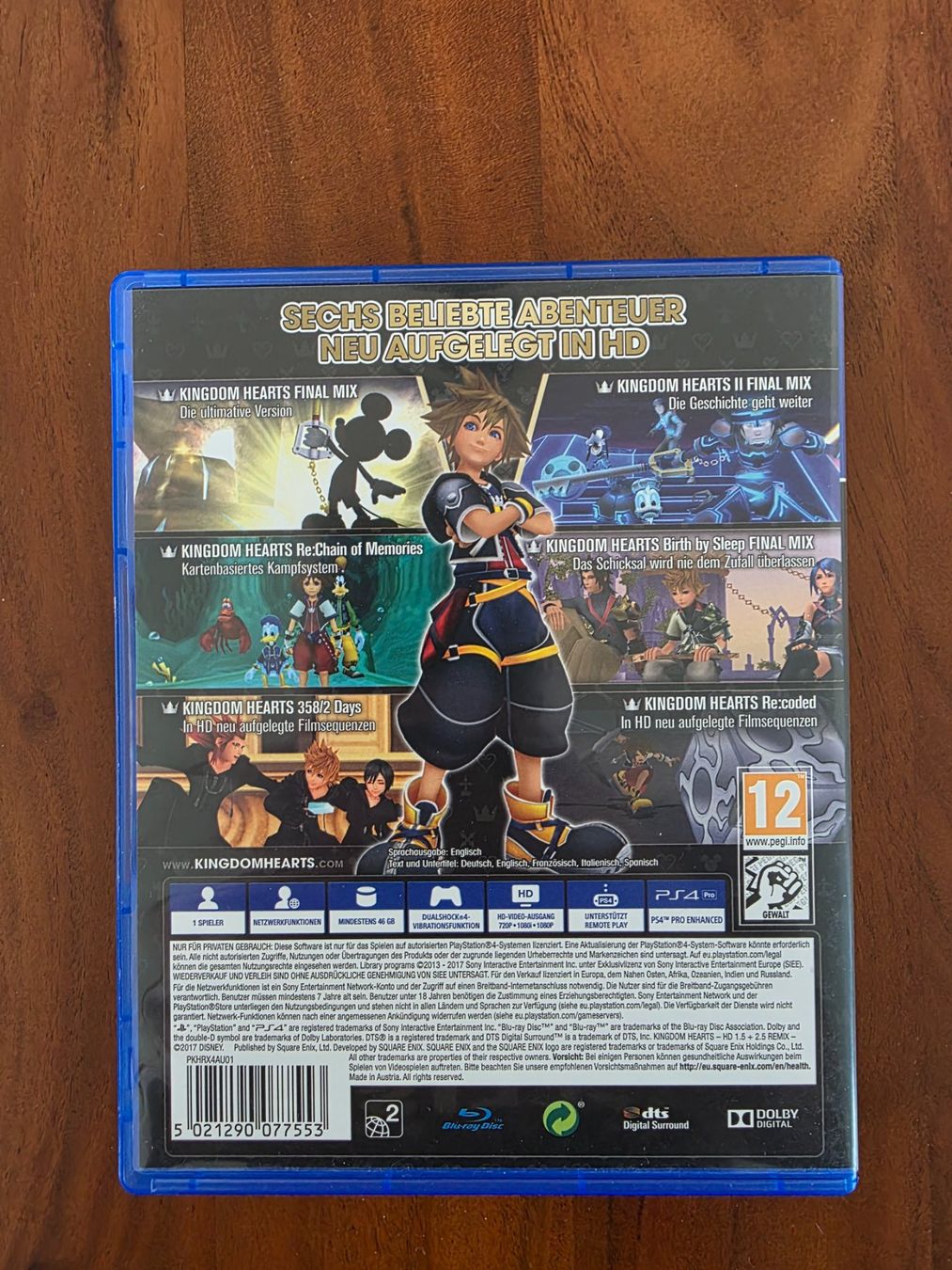 Spiele: Kingdom Hearts HD 1.5 + 2.5 ReMIX PS4 – Gebraucht aus Volketswil von rem_nb6v 1