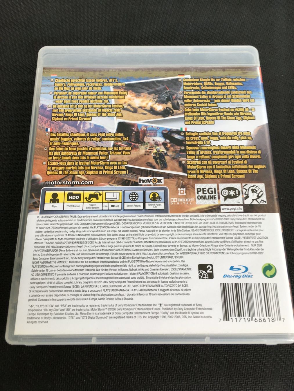 Sony Jeux: Motor Storm - Playstation 3 / PS3 – D'occasion à St.Gallen par Punktchen01 1
