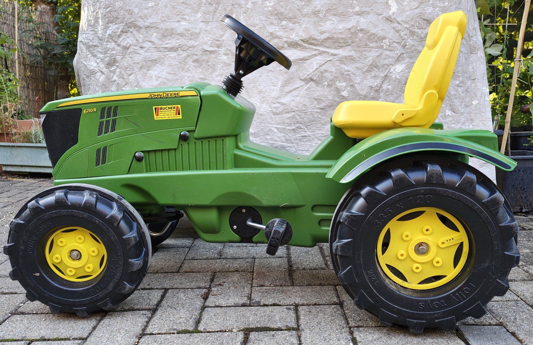 John Deere Fahrzeuge für Kinder: Tret traktor John Deere – Gebraucht aus Uerkheim von Justi.y