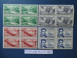 PJ 1931 postfrische ** Viererblöcke