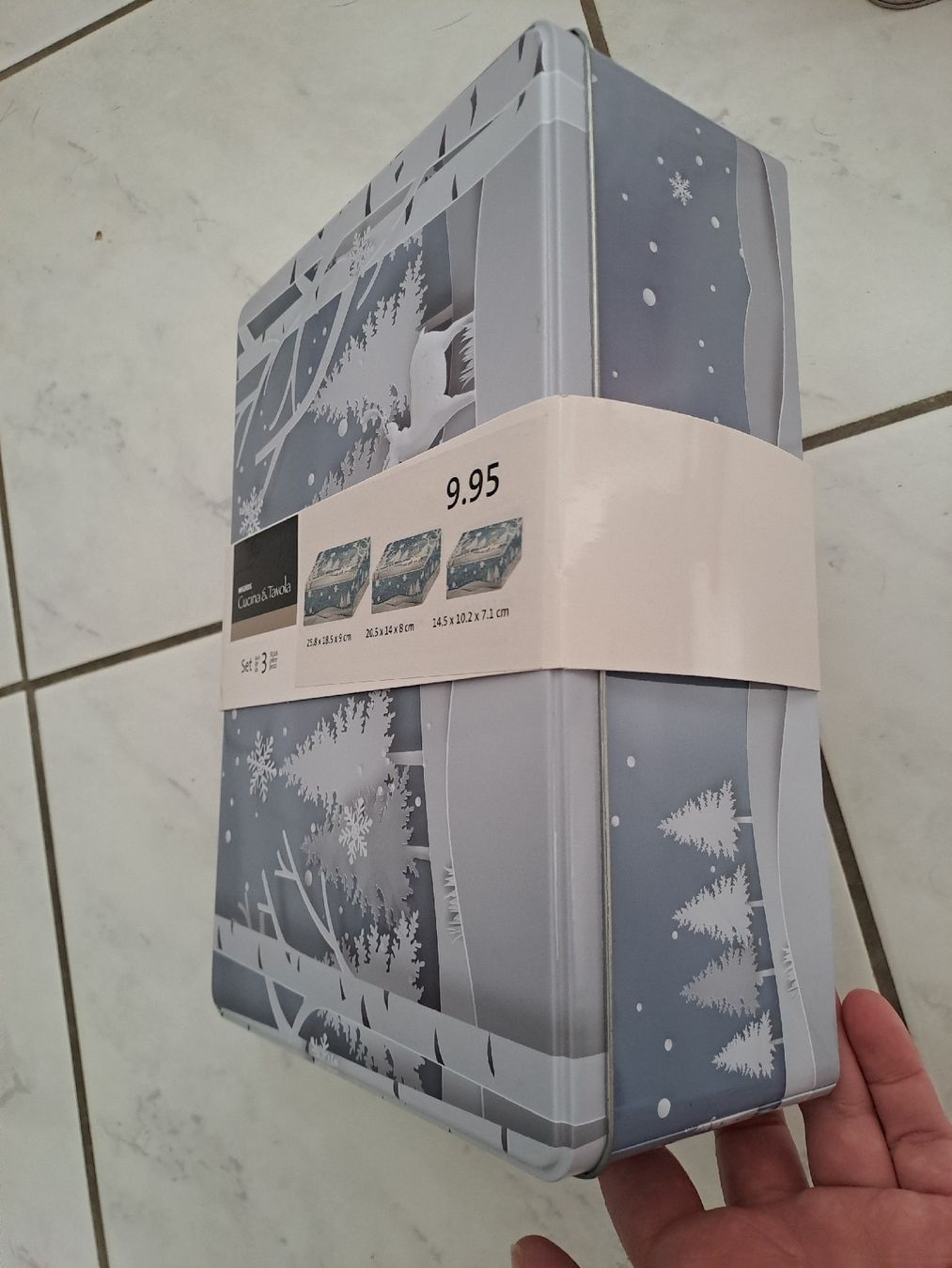 Recipients et similaires: Migros Dose Set 3 Stck. Guetzlibox Neu – Neuf avec emballage d'origine à Rickenbach LU par bishiida 2