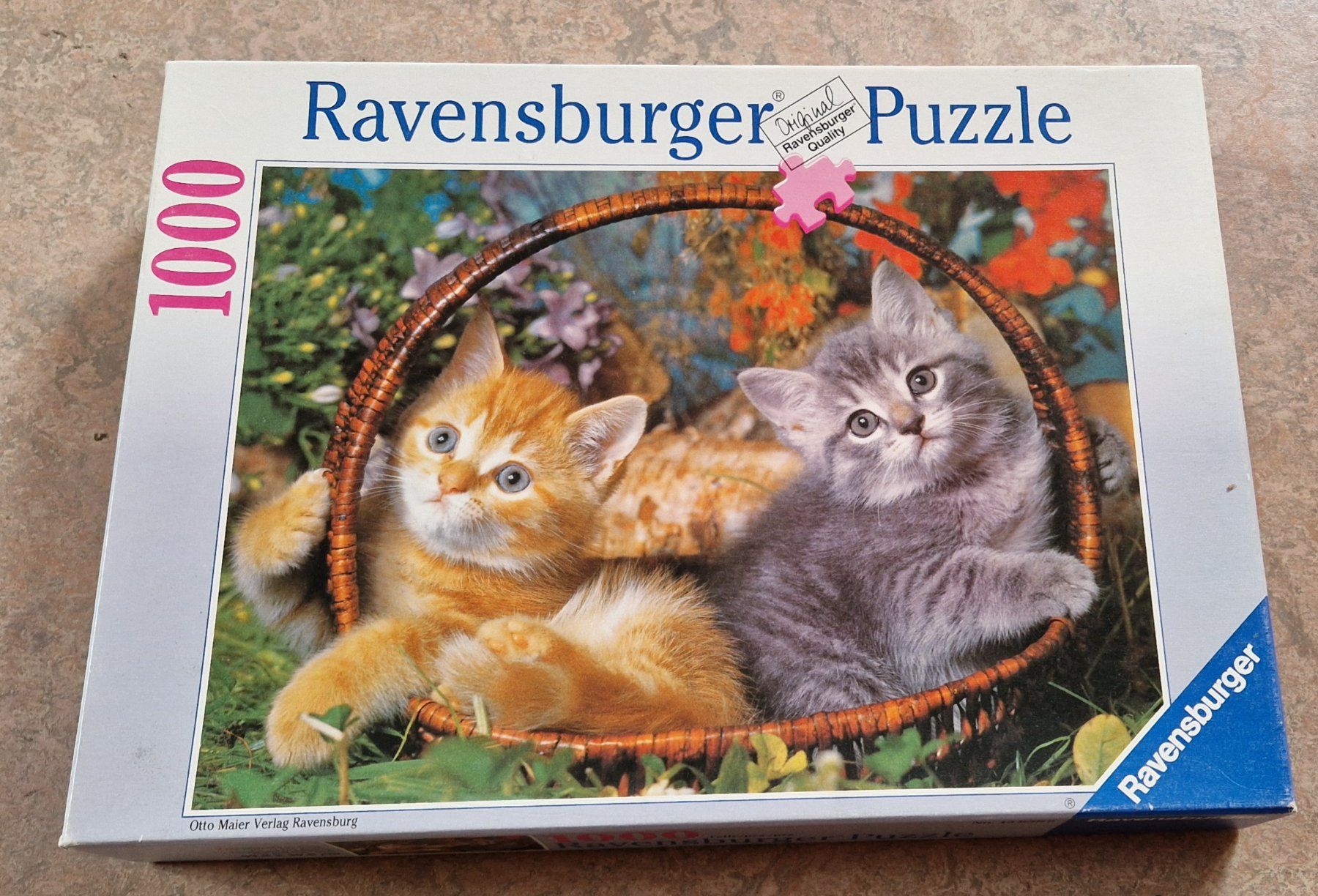 Ravensburger Puzzles: Puzzle 1000 Teile Ravensburger Katzenkorb – Gebraucht aus Hämikon von Pejuze