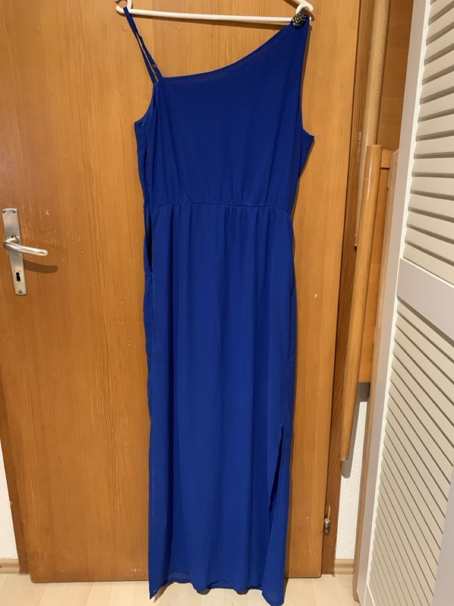 Vestiti: langes Abendkleid Even&Odd blau, Grösse L – Usato da Meilen venduto da Flockenwirbel 2