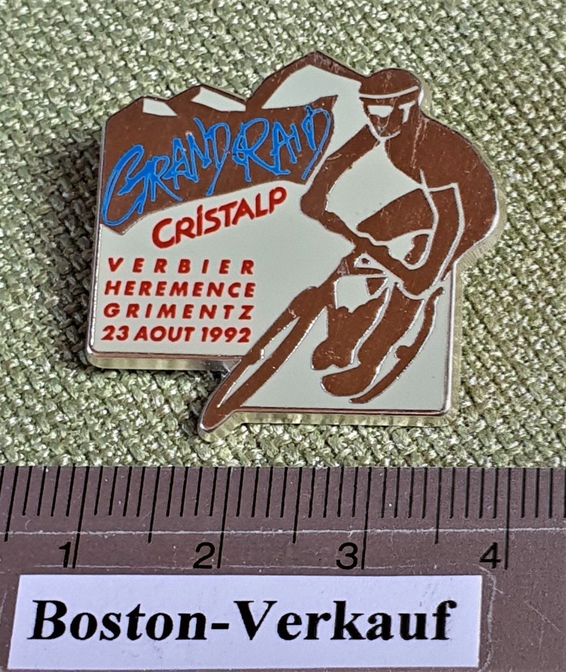 Spille & Fermagli: C007 - Pin Verbier Heremence Grimentz 92 – Usato da Reinach BL venduto da Boston-Verkauf 2