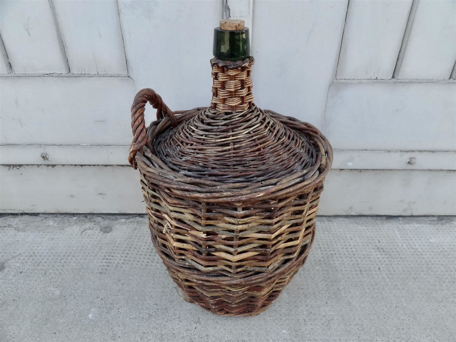 Bottiglie: alte Korbflasche geeicht 1945 – Usato da Kerzers venduto da Flaschenposten 4