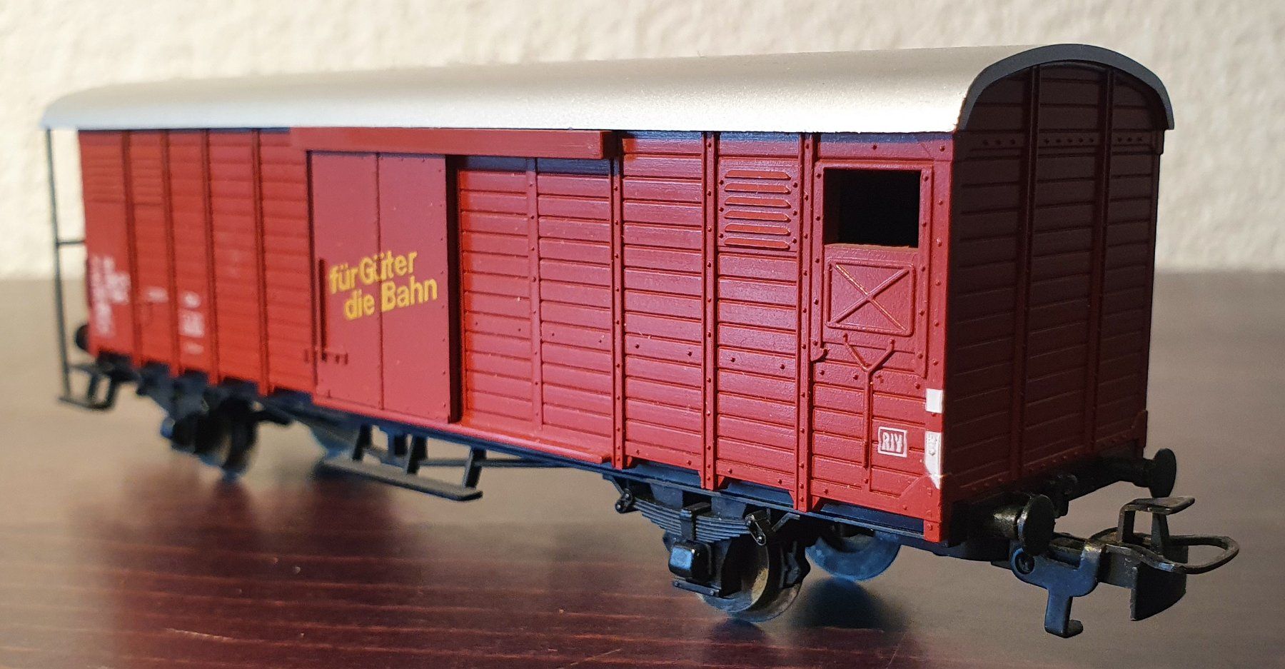 Märklin Modellini di ferrovie: MÄRKLIN: SBB GÜTERWAGEN BRAUN MIT BREMSERHAUS – Usato da Biglen venduto da taunus82 1