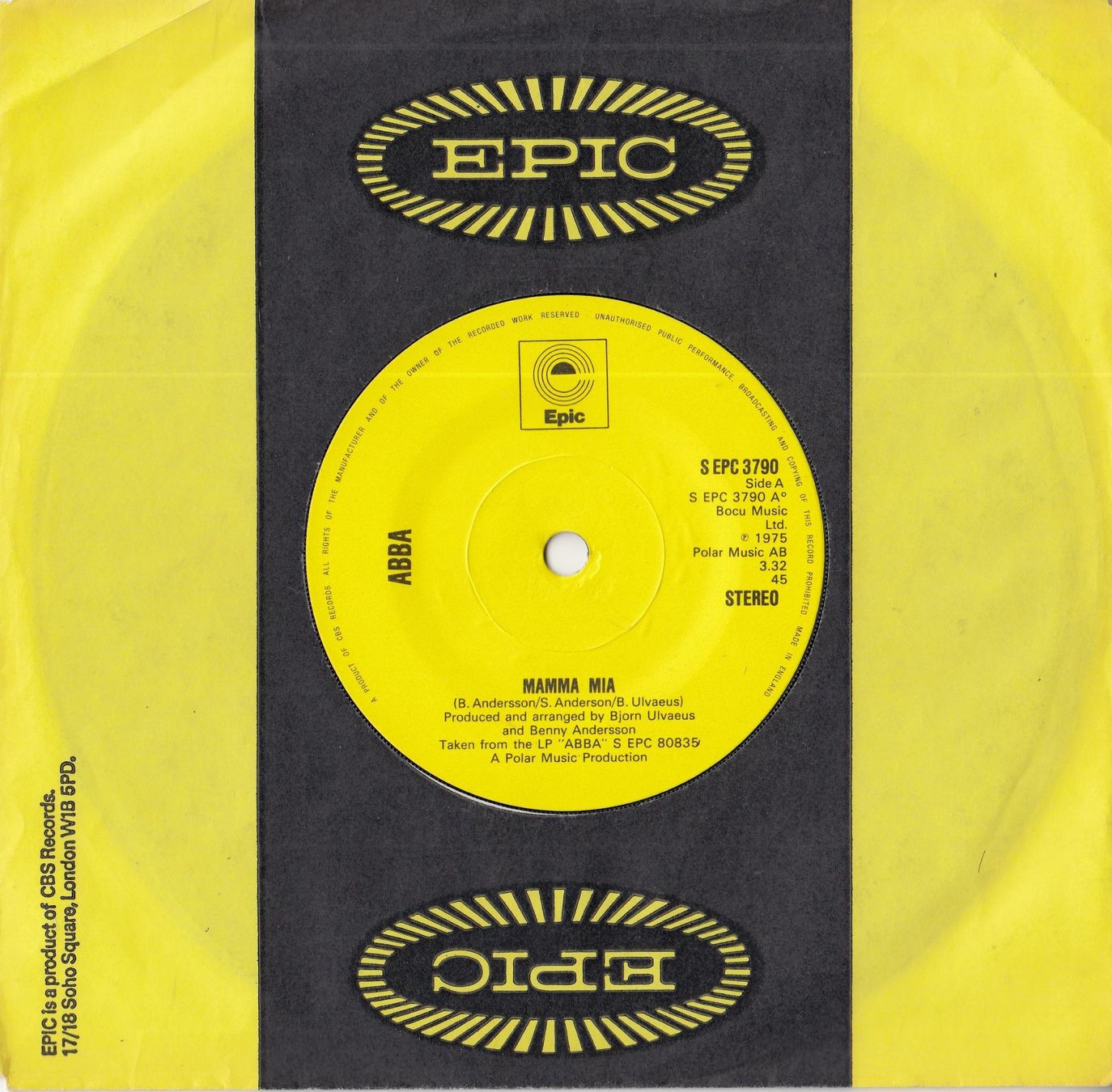 Schallplatten: Abba Vinyl Single 5 Stuck – Gebraucht aus Volketswil von Abcrecords 2