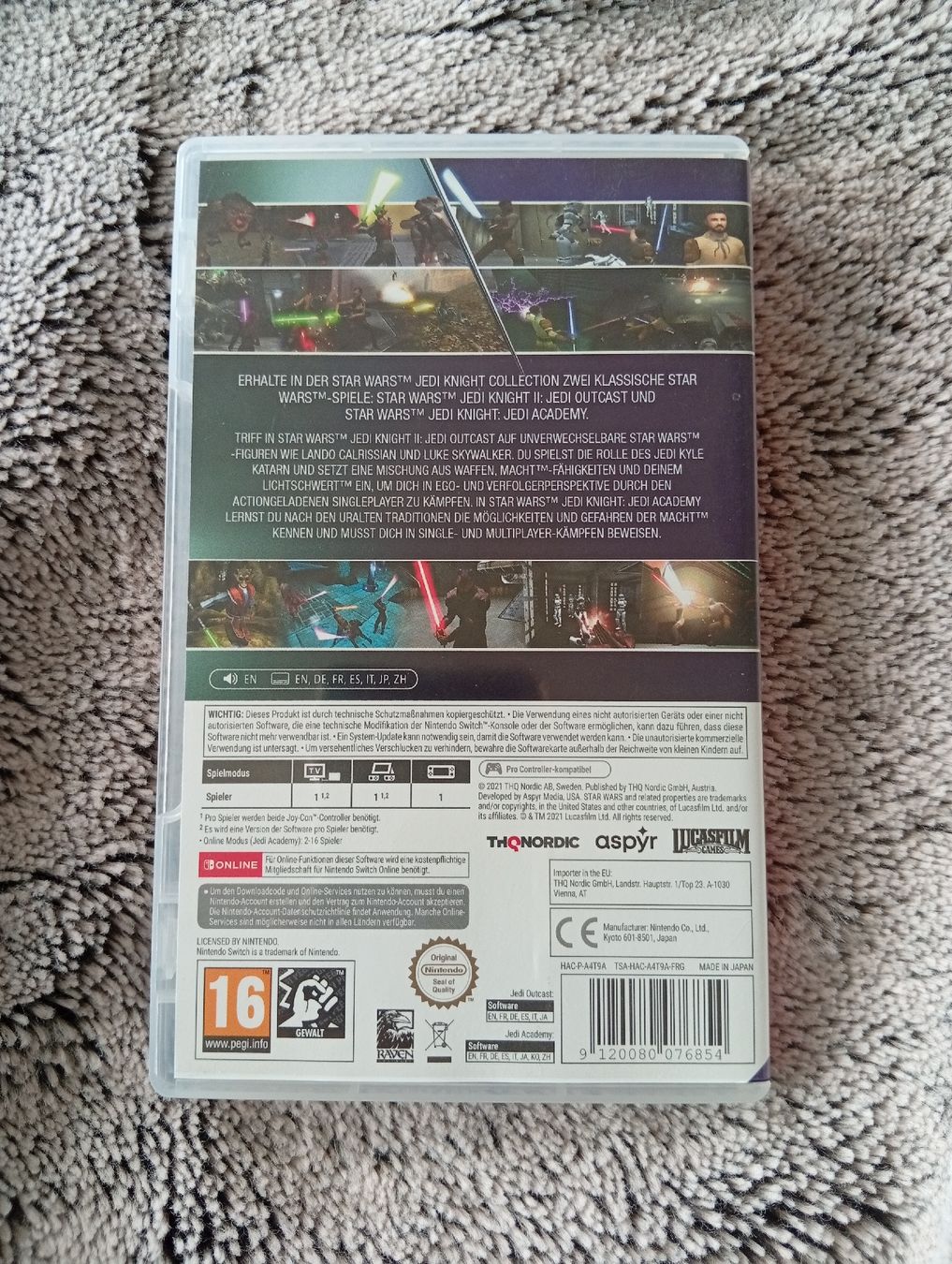 Nintendo Giochi: Star Wars Jedi Knight Collection Nintendo Switch gebraucht – Usato da Zürich venduto da kin_5jm2 1