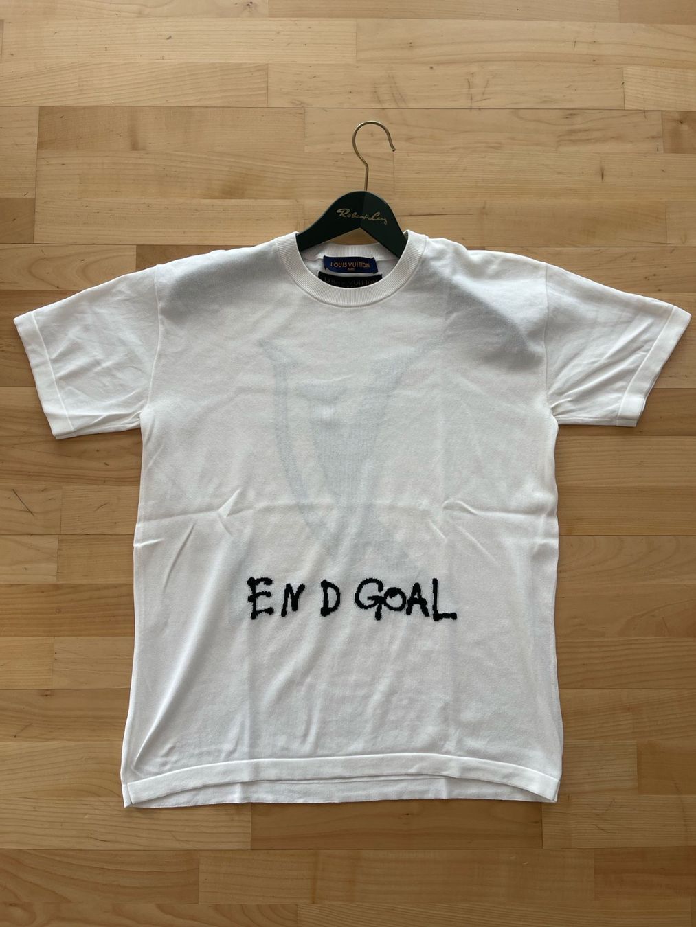 Louis Vuitton T-shirt: LOUIS VUITTON T_SHIRT UNISEX OVERSIZED "ENDGOAL" – Nuovo (secondo la descrizione) da Kleinwangen venduto da giuespo 2