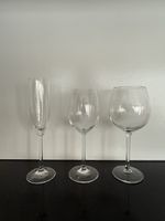 Wein- Sektgläser Set je 6Stk- Elegant & Klar 