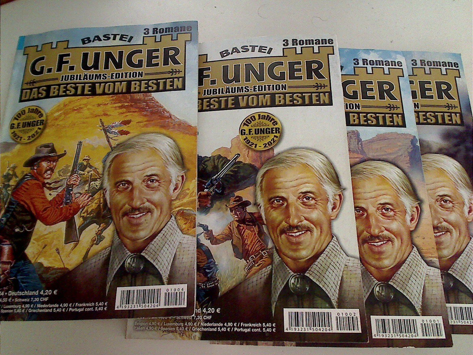 Libri: Western: G.F.Unger Div. Bänder – Usato da Siebnen venduto da Western-Roman 1