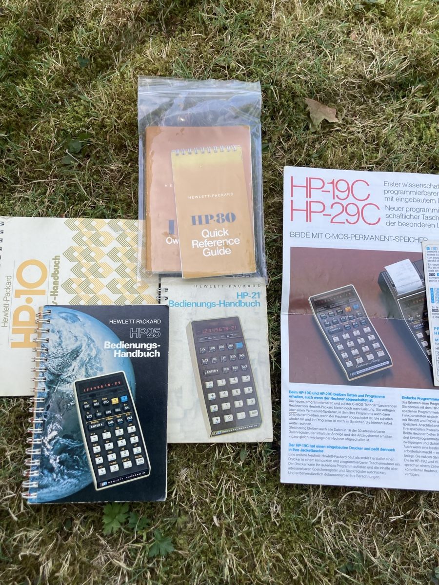 Libri: Handbücher HP Taschenrechner antik – Usato da Gerlafingen venduto da etro02