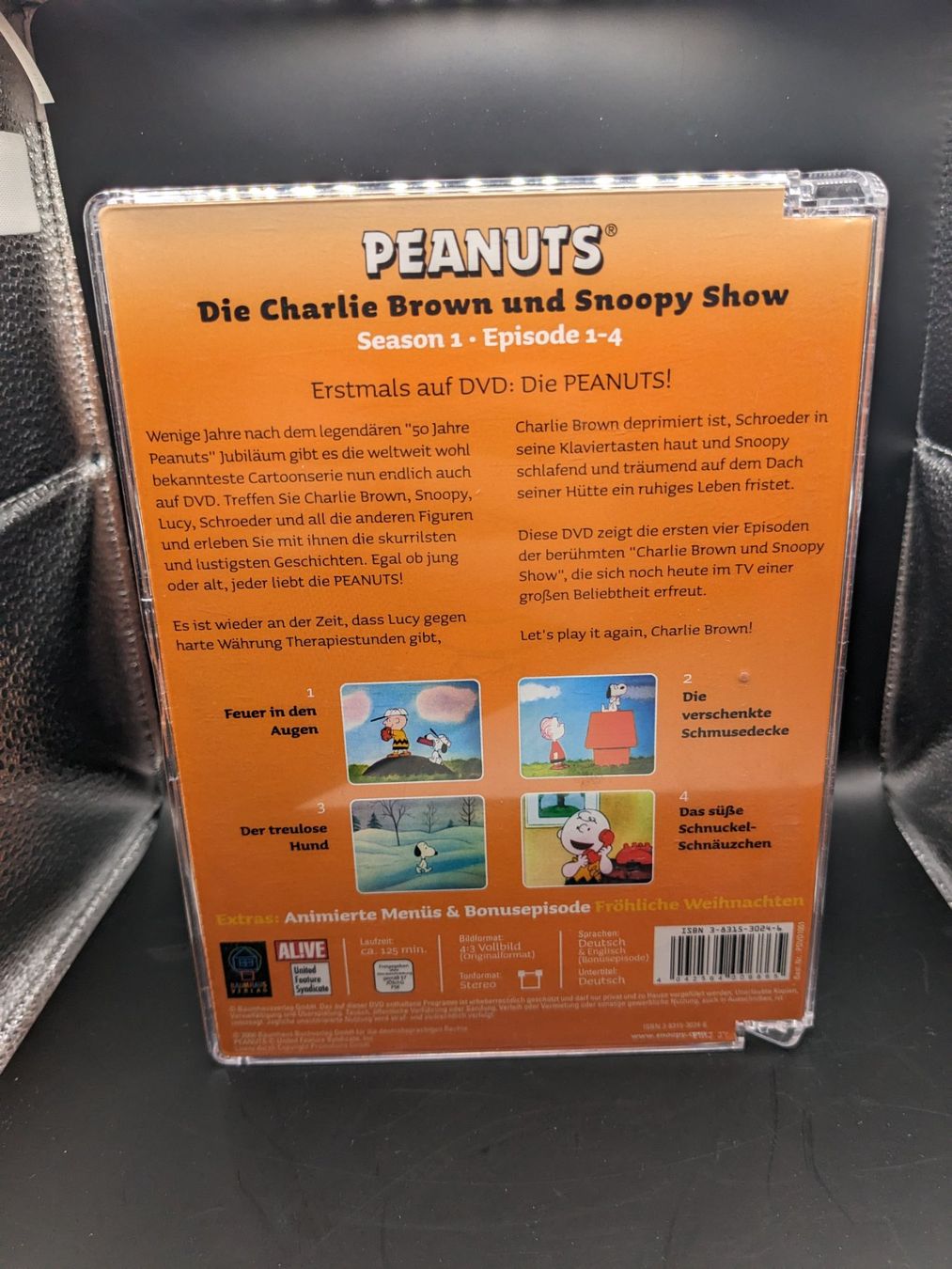 Alle DVDs: Charlie Brown & Snoopy - Peanuts S1 E1-4 DVD – Gebraucht aus Hünenberg See von SpecialEditionGaming 2