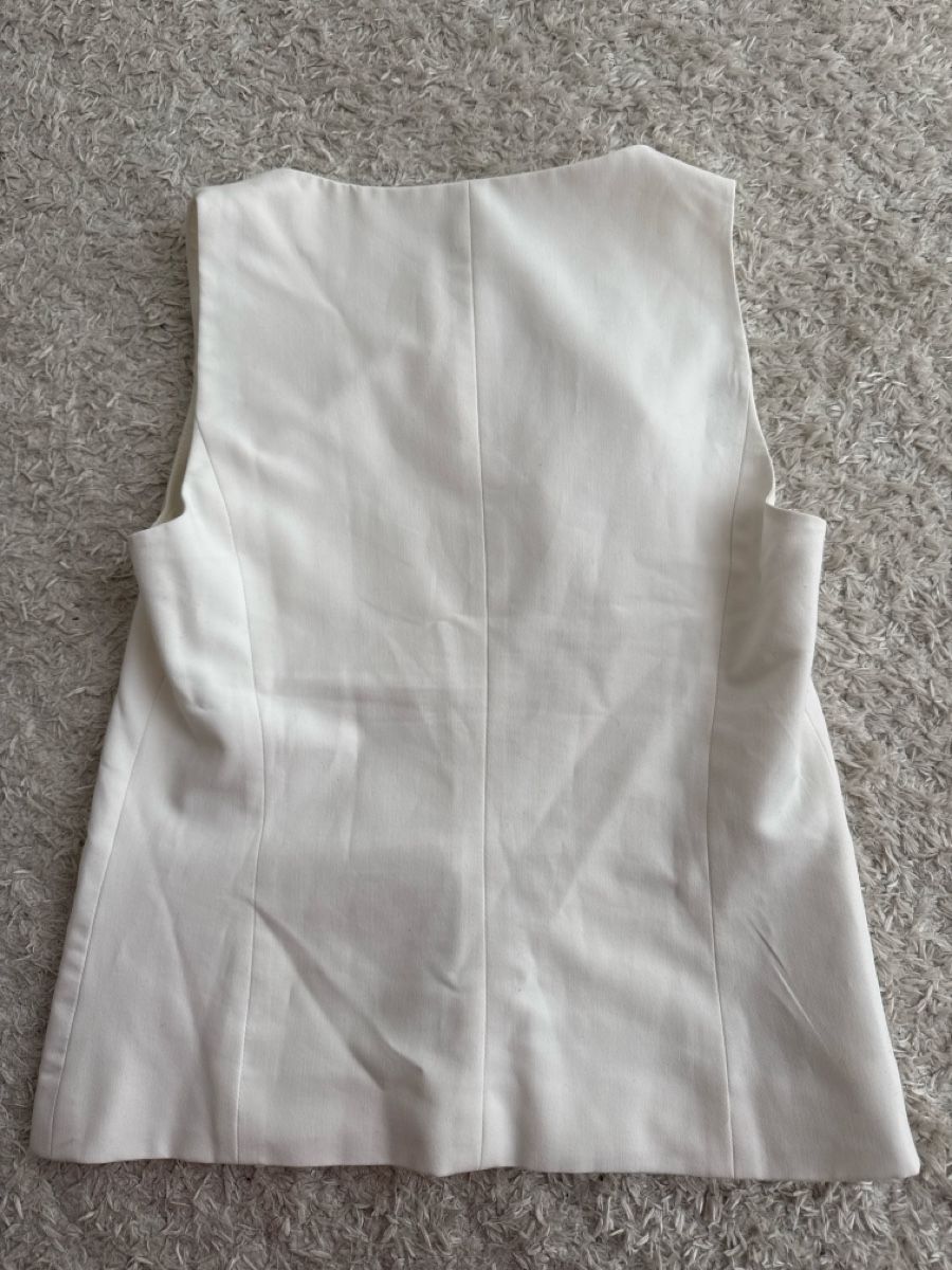 Stradivarius Top: Weisse Weste/Top von Stradivarius, Grösse M – Nuovo (secondo la descrizione) da Gächlingen venduto da anjuli_123 1