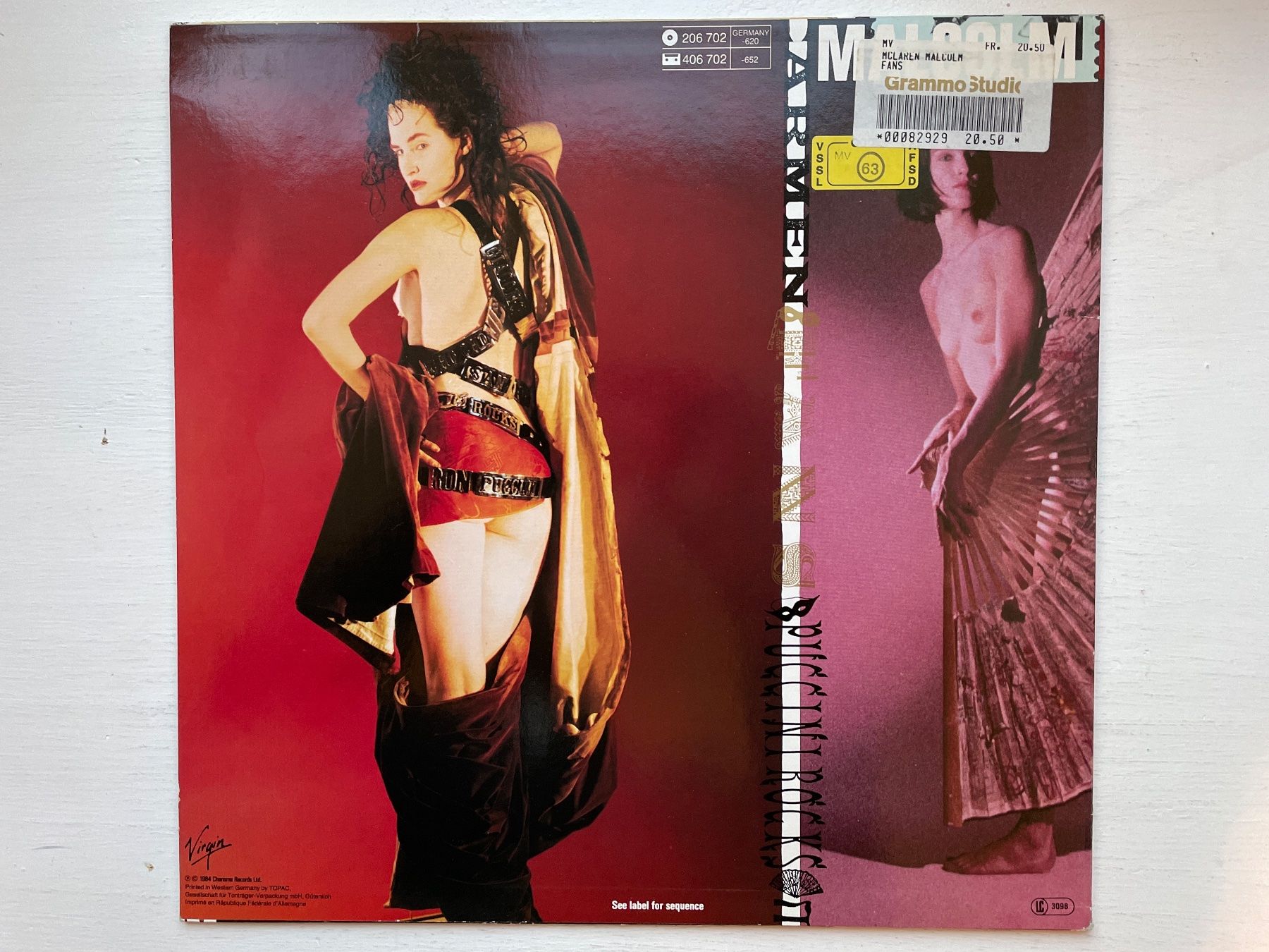 Dischi in vinile: Malcolm McLaren - Fans - LP, 1984 – Usato da Zürich venduto da Andy_t71 1
