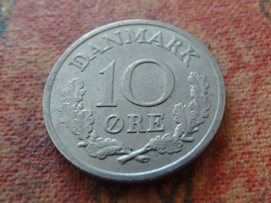 Toutes les monnaies: DANEMARK  10  Ore  1972 – D'occasion à Romanel-sur-Lausanne par Swift13 1