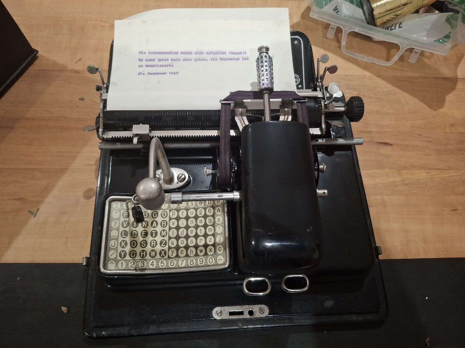 Macchine da scrivere: Mignon Schreibmaschine – Usato da küssnacht am rigi venduto da Zisi02 1