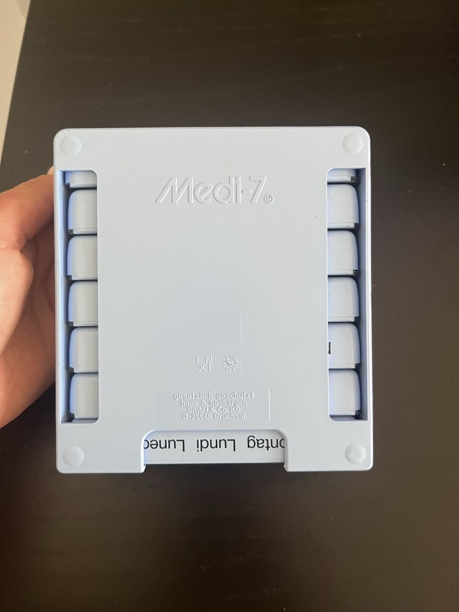 Contenitori & Simili: Medikamentenbox / Organizer / Pillendose / Dosierbox – Nuovo (secondo la descrizione) da Zürich venduto da valeska14 1