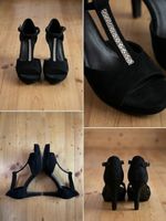 High Heels mit Glitzer, Grösse 41