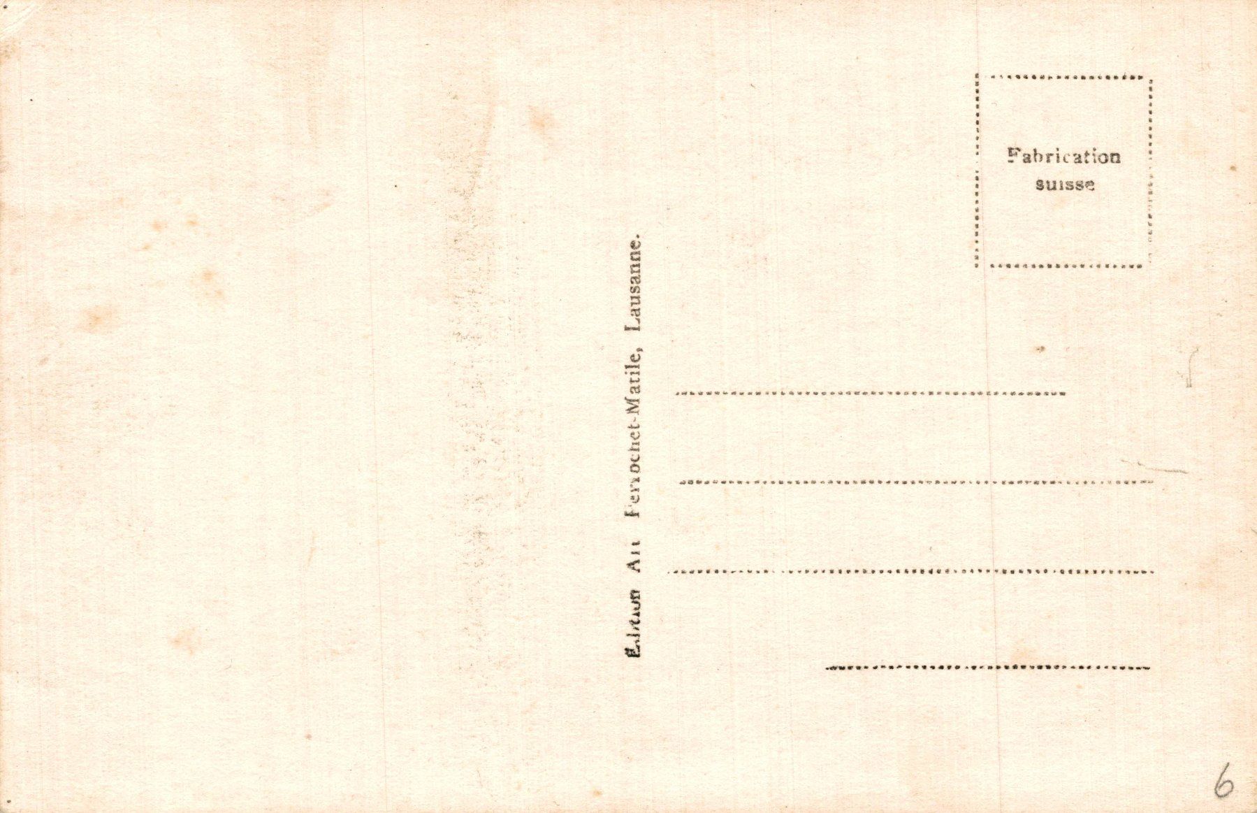 Cartoline postali: Lausanne - Le Théatre – Usato da Bronschhofen venduto da Astore 1