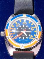 Vintage Uhr Rotary Aquadive Time Depth Mod.50 Taucheruhr Neu