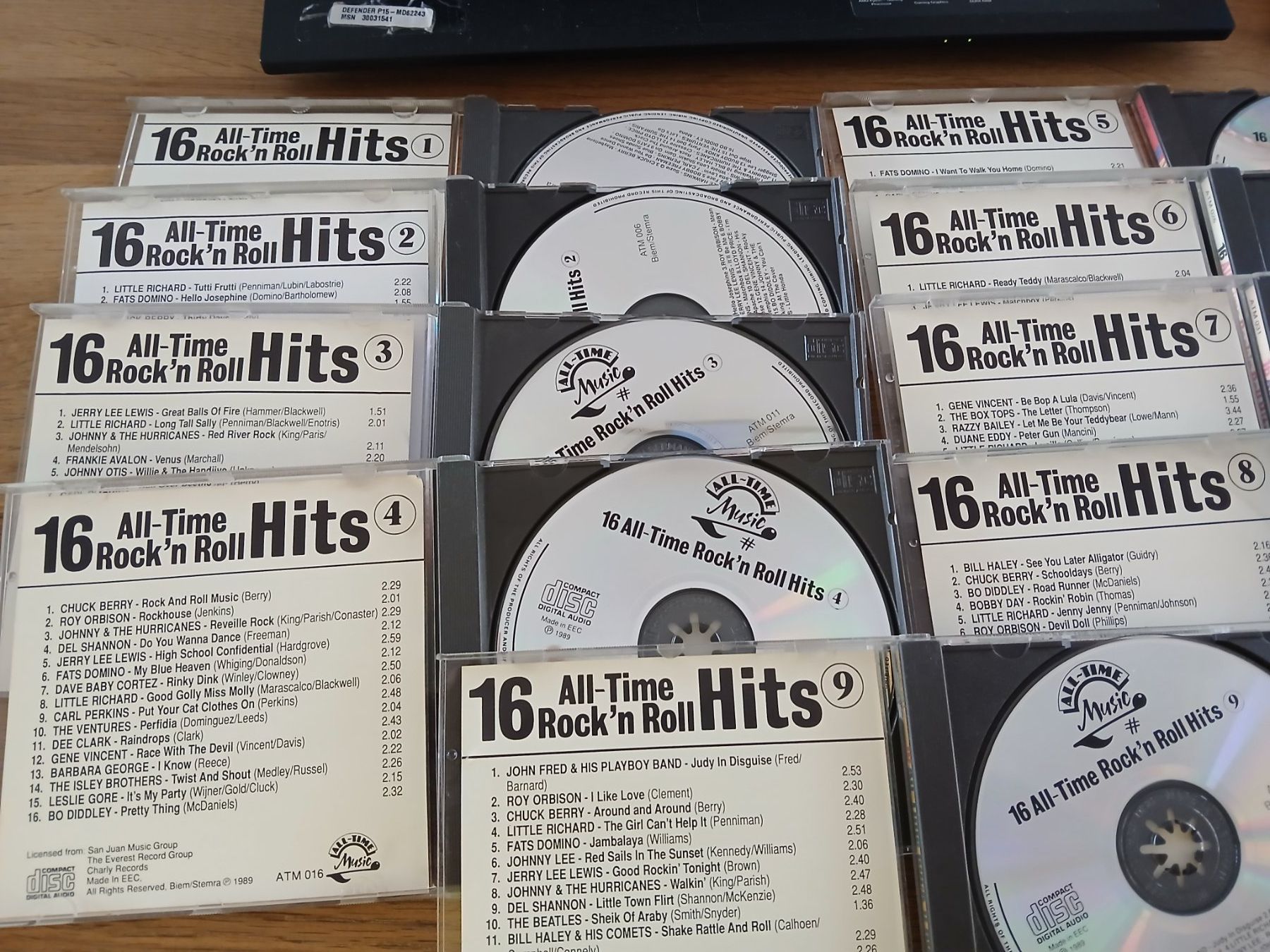 CD: 16 All-Time Rock'n Roll Hits, 1 - 9 – Usato da Baar venduto da Adest 1