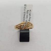 Echt 18K Gold - Diamant Ring