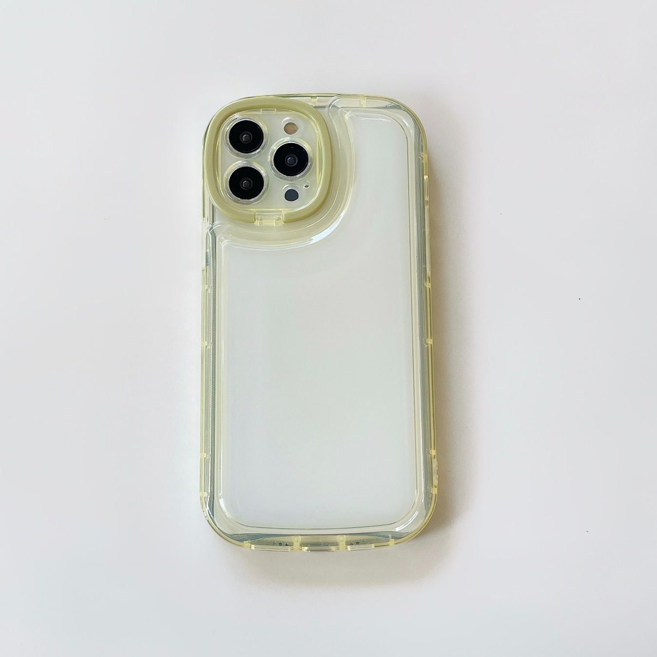 Cover & Protezioni schermo: Yellow, iPhone15, protection case with stand – Nuovo e nell'imballaggio originale da Gattikon venduto da Sarahs_Schatzkammer 1