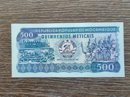 Mocambique 500 Meticais 1983 !!!!!